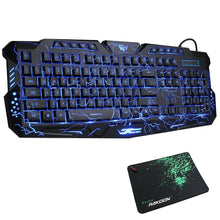 Gaming Keyboard Mechanical Computer Keyboard USB Wired LED 3 Color