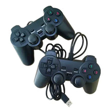 USB Wired Dual Vibration Gaming Controller Joystick Computer