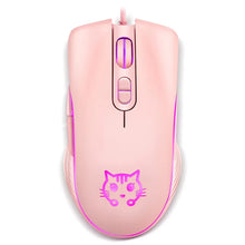 USB Wired Gaming Mouse Pink Computer Professional E-sports Mause