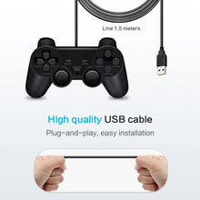 Vibration Joystick Wired USB PC Controller For PC Computer Laptop Gamepad