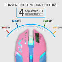 USB Wired Gaming Mouse Pink Computer Professional E-sports Mouse