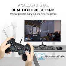 USB Wired PC Game Controller Gamepad  for PC Windows Computer Laptop