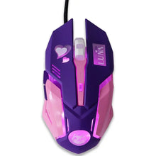 USB Wired Gaming Mouse Pink Computer Professional E-sports Mouse