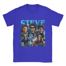 Men T-Shirts Steve Harrington Vintage Funny O Neck Clothing Graphic Printed