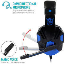 Wired Gaming Headsets With 120° Adjustable Noise Cancelling Microphone