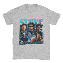 Men T-Shirts Steve Harrington Vintage Funny O Neck Clothing Graphic Printed