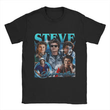 Men T-Shirts Steve Harrington Vintage Funny O Neck Clothing Graphic Printed