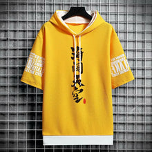 Men clothing streetwear Hoodies korea t shirt print graphic Casual