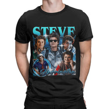 Men T-Shirts Steve Harrington Vintage Funny O Neck Clothing Graphic Printed