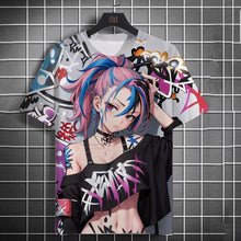 Men's T-Shirts Anime Character Tee 3D Sexy Beauty Print