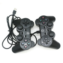 2 Player Gamepad Joypad USB Joystick Wired Usb To Pc Controller