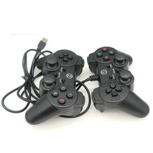 2 Player Gamepad Joypad USB Joystick Wired Usb To Pc Controller