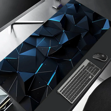 Large gaming Mouse Pad 90x40 Red Blue gradient design desk mat keyboard