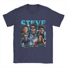 Men T-Shirts Steve Harrington Vintage Funny O Neck Clothing Graphic Printed