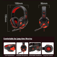 Wired Gaming Headsets With 120° Adjustable Noise Cancelling Microphone