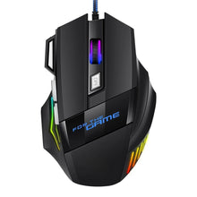 Professional Wired Gaming Mouse 7 Button Ergonomic USB Desktop